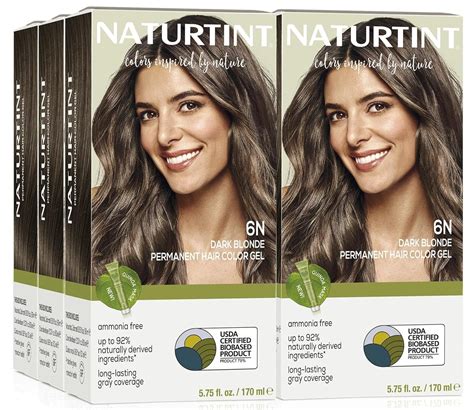 Brandclub Naturtint N Dark Blonde Permanent Hair Color Pack Of Ammonia Free Vegan