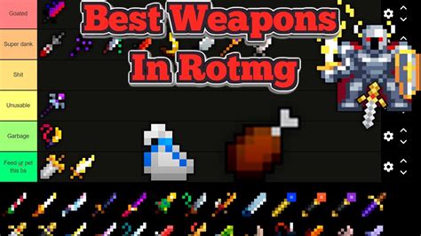 What Are The Best Weapons In Rotmg Youtube