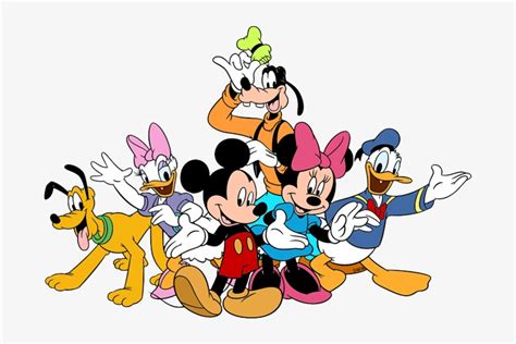 Mickey Friends4 Mickey Mouse Gang Png 700x479 Png Download Pngkit