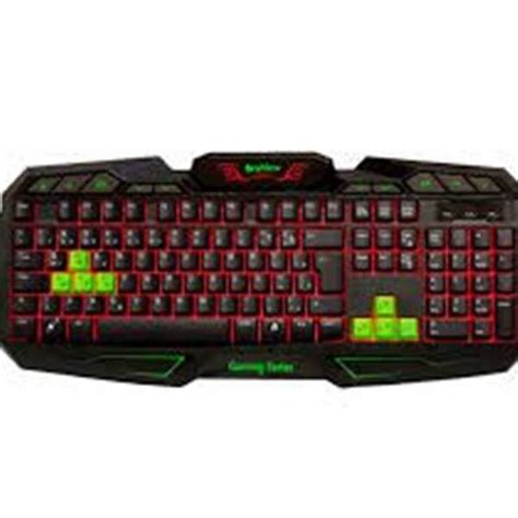 Teclado Gaming Tco Usb Verde Braview Leroy Merlin