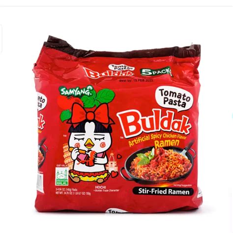 Samyang Buldak Ramen Tomato Pasta Hot Chicken Flavor Pk Oz Pack Of Picclick Uk