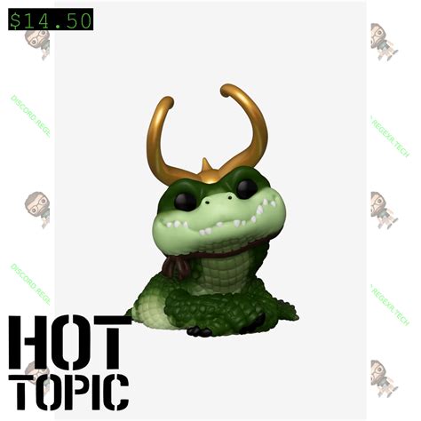 Funko Marvel Loki Pop! Alligator Loki Vinyl Bobble-Head Hot Topic ...