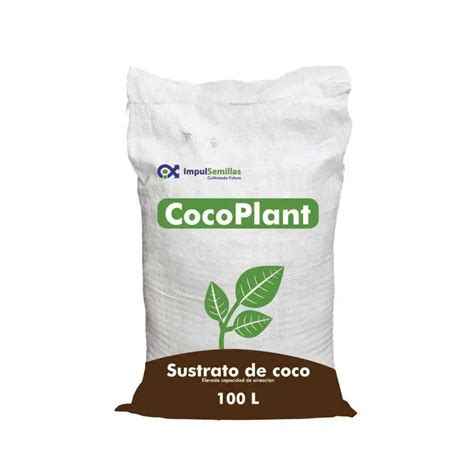 Sustrato De Coco Cocoplant Bolsa Por 100 Lt Croper