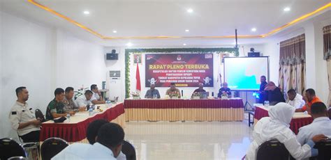 Rapat Pleno Terbuka Rekapitulasi Daftar Pemilihan Sementara DPSHP