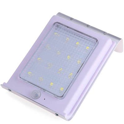 Светодиодный светильник на солнечной батарее с датчиком купить на GearBest
