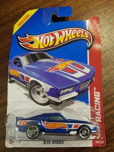 HOT WHEELS 2013 108 HW RACING BLVD BRUISER BLUE MC 5 EBay