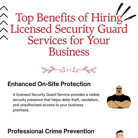 top benefits  hiring licensed security guard services