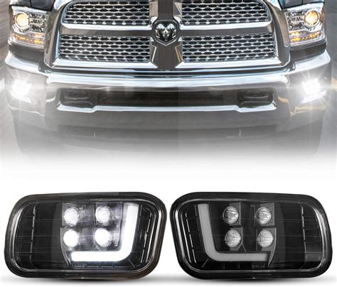 Amazon Bunker Indust Dodge Ram Led Fog Light With Daytime Running