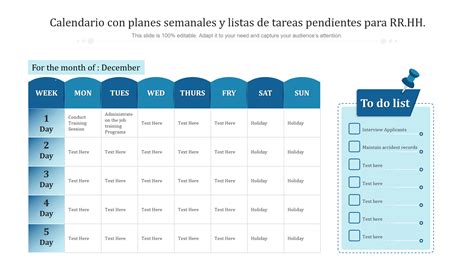 Las 10 Mejores Plantillas De Planes Semanales Con Muestras Y Ejemplos