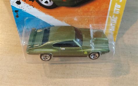 Hot Wheels 70 PONTIAC GTO Judge NIP Green Etsy