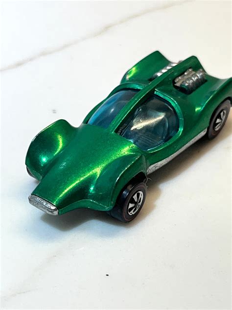 Sweet Spectraflame Green Hot Wheels Mantis Hong Kong Blue Opening Canopy Dark Grey