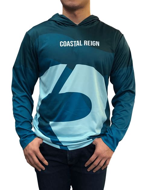 Custom Sublimated Hoodies Coastal Reign