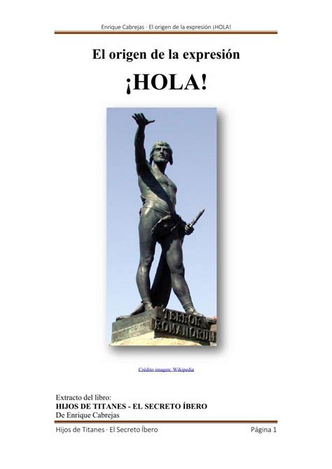 PDF El origen de la expresión HOLA DOKUMEN TIPS