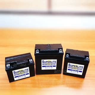 Superlite Motorcycle Battery By Motolite 12N3L B 12N5L B YTX4L B 3L 4L