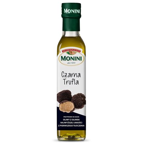 MONINI Przyprawa Oliwa Z Oliwek Extra Vergine Czarna Trufla 250ml