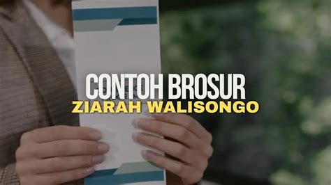 Contoh Brosur Ziarah Walisongo Struktur Dan Tips Membuat