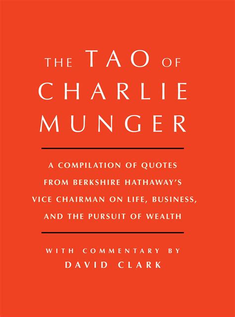 Tao of Charlie Munger | Book by David Clark | Official Publisher Page | Simon & Schuster