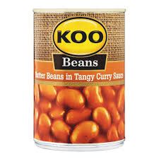 Koo Butter Beans In Curry Sauce 420g – Merco Trading Company