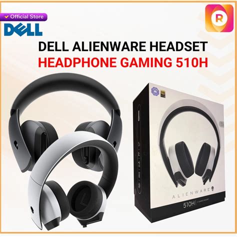 Jual Dell Alienware Headset Headphone Gaming 510h Shopee Indonesia