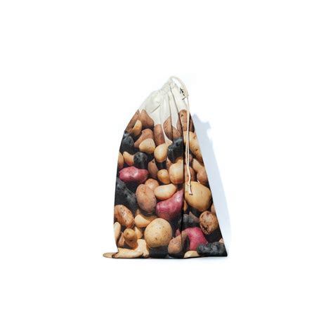 Sac Vrac Pommes De Terre R Utilisable Maron Bouillie