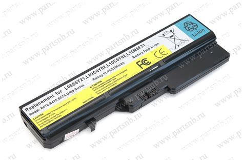 Купить аккумулятор для ноутбука Lenovo L09S6Y02 5200 mah 11.1V
