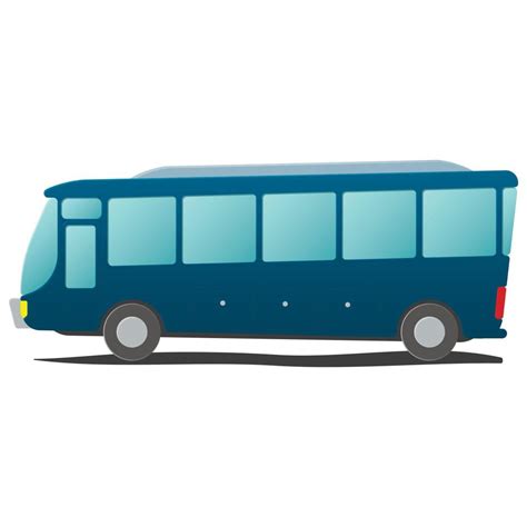 Bus Public Transportation Cartoon Vector Art At Vecteezy