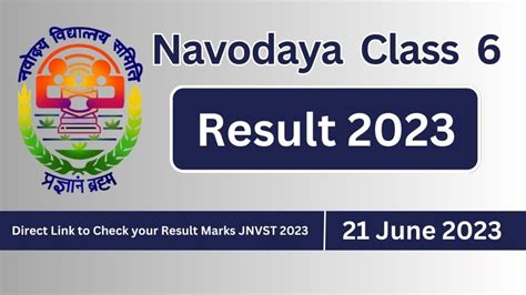 How To Check Navodaya Class Result Link Declared Today