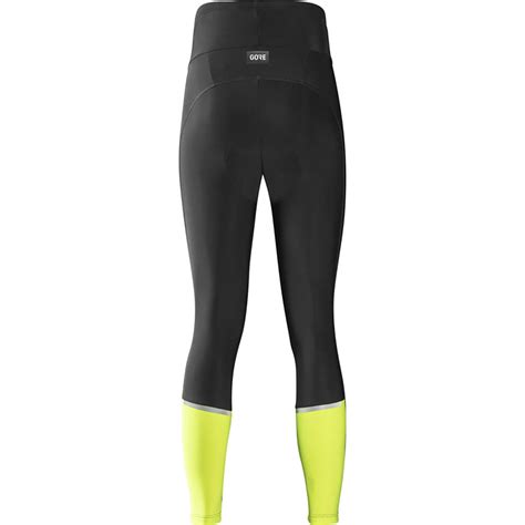 Gore Wear Progress Thermo Fietsbroek Lang Zonder Bretels Zwart Neon