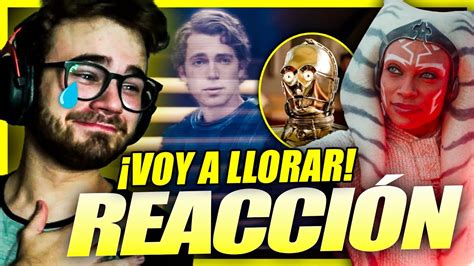 ESTÁN LOCOS Reacción a AHSOKA Capítulo 7 C3PO y ANAKIN Fan