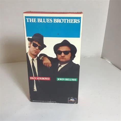 The Blues Brothers Vhs Video Tape Dan Aykroyd John Belushi Movie