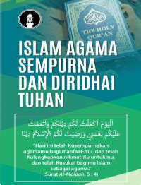 Islam Agama Sempurna Dan Diridhai Tuhan Brosur Islam