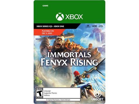 Immortals Fenyx Rising Standard Edition Xbox One Digital Code