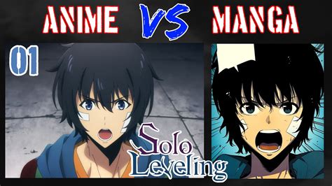 Anime Vs Manhwa Solo Leveling Episode Youtube