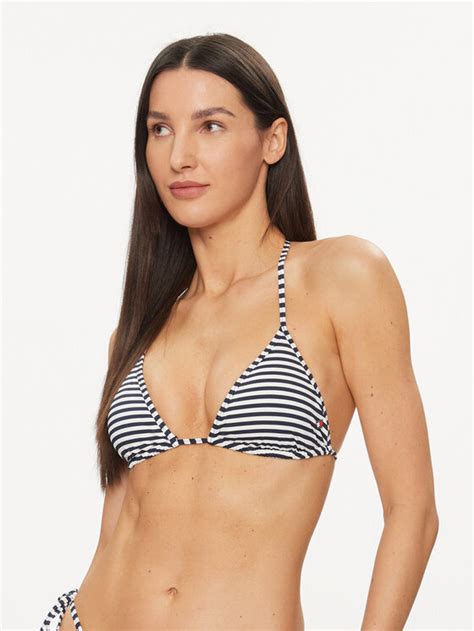 Tommy Hilfiger Bikini Oberteil UW0UW05090 Dunkelblau Modivo De