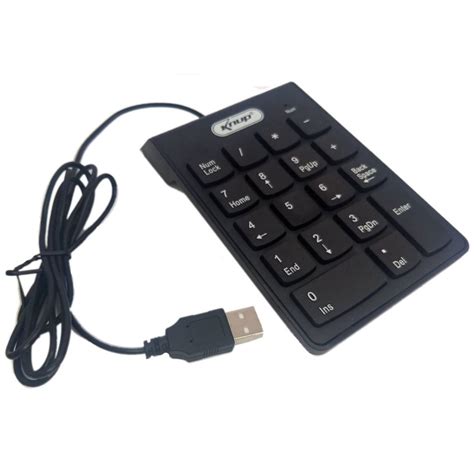 Teclado Num Rico Fio Usb Teclas Knup Kp Submarino