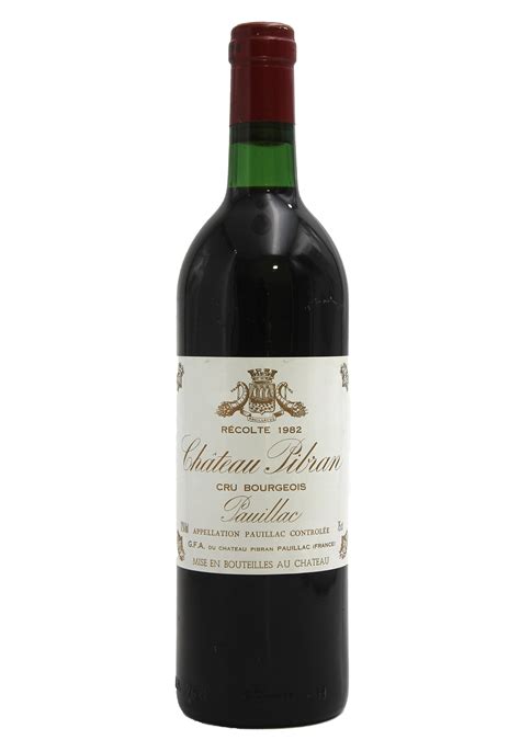 Ch Teau Pibran Cru Bourgeois Rouge Cl Aoc Pauillac