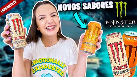 NOVOS SABORES DE MONSTER Provamos os mais NOVOS LANÇAMENTOS DE