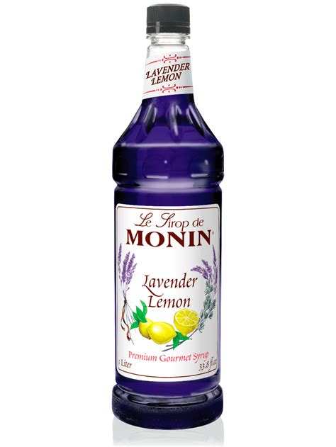 Monin Lavender Lemon Syrup Beanwise