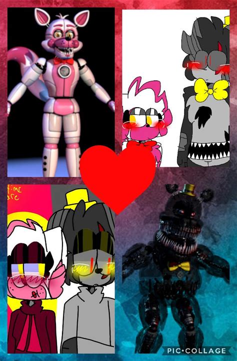 Nighttime Foxmare Collage Fnaf By 2cherrysakura2 On Deviantart