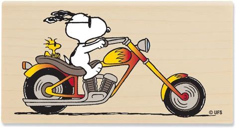 Snoopy On Motorcycle Images | Reviewmotors.co