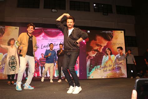 Anil Kapoor With Ek Ladki Ko Dekha Toh Aisa Laga Team At NMIMS College