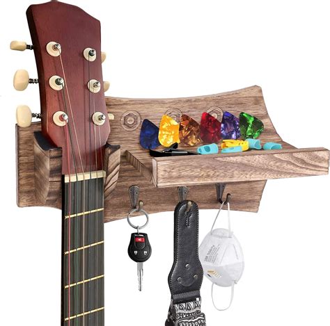 Support Mural Pour Guitare Cintres Muraux Pour Guitare En Bois Support