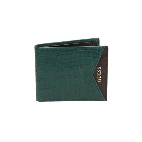 Guess Men's Leather Slim Bifold Wallet