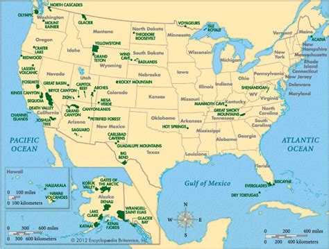 Map Of Us State Parks - Large World Map