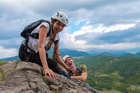 Eiserner Nerv Klettersteig In Den Katalanischen Pyren En Eine Reise