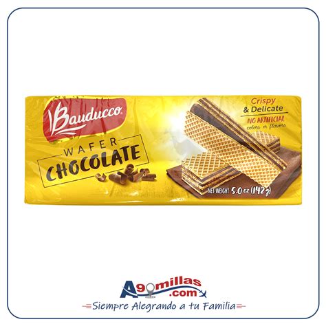 Paquete De Wafers Sorbeto Sabor Chocolate De Oz G A Millas