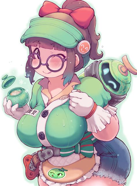 Mei Snowball And Honeydew Mei Overwatch And 1 More Drawn By