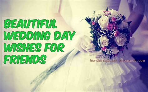 50 Beautiful Wedding Day Wishes For Friends