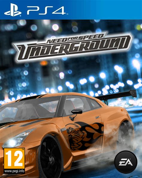 Need For Speed Underground Remake Cover Ps4 By Xenokoharinezumi On Deviantart