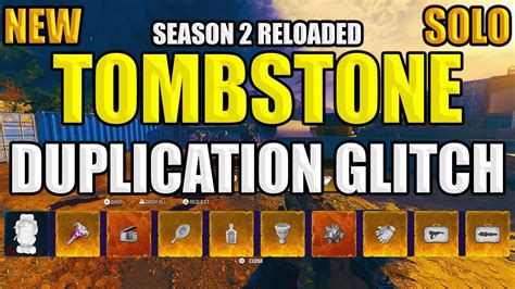 SOLO Tombstone METHOD Duplication Glitch FAST GUIDE After Patch